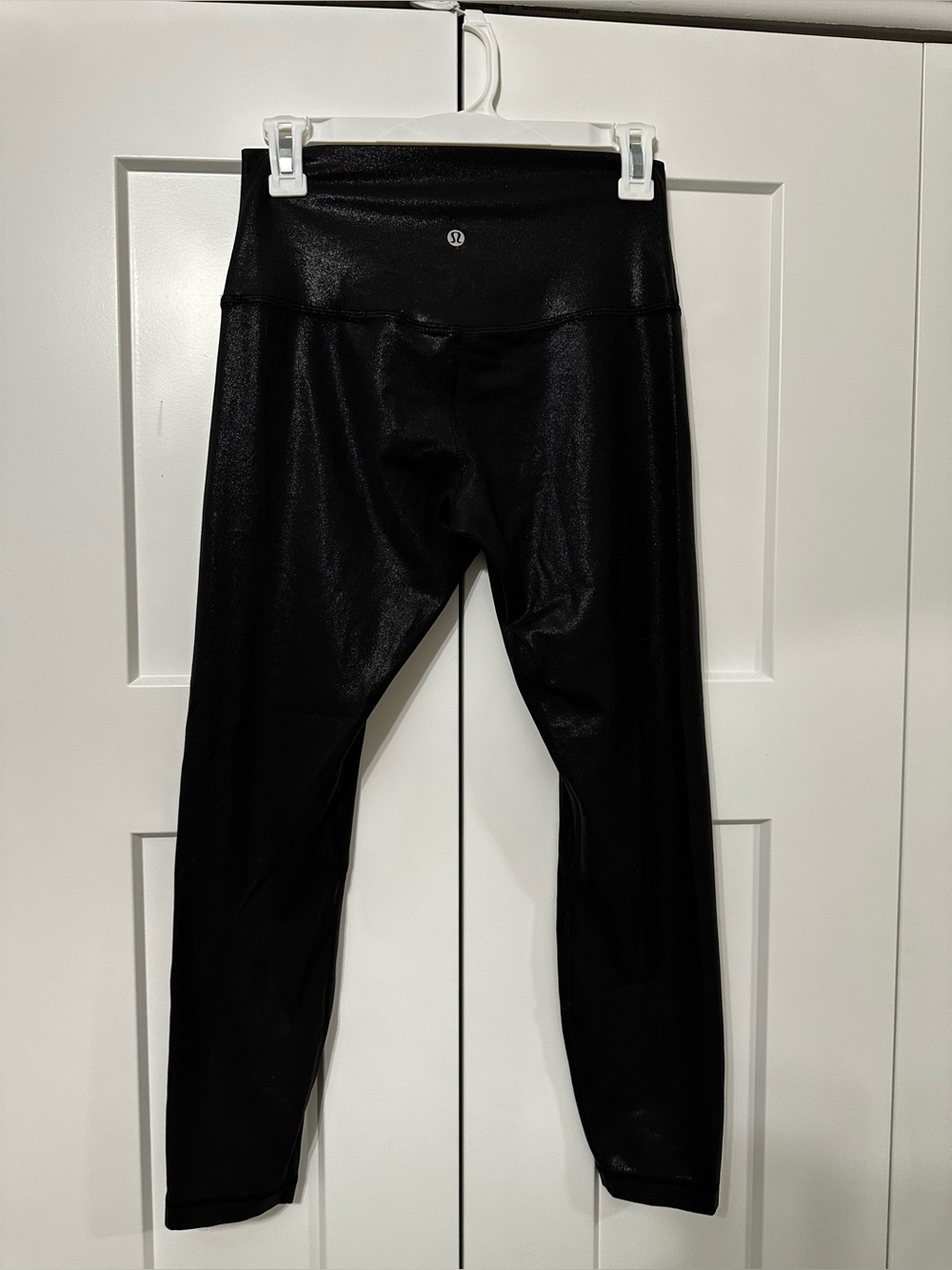 lululemon woman’s Black Shiny Leggings